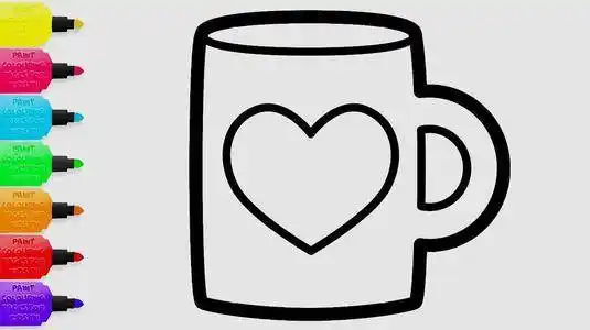 水杯简笔画图片 水杯简笔画图片可爱