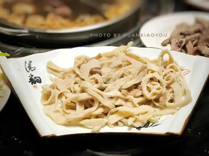 羊肚被处理的很干净