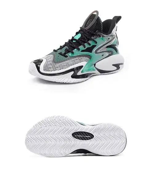 安踏篮球鞋男鞋子秋冬季kt狂潮2代网面透气缓震高帮运动鞋112031602