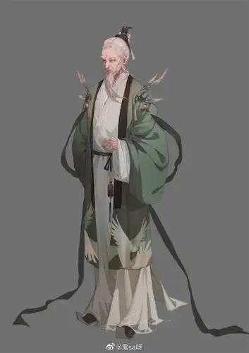 男生头像# #古风# #老者# 微博画师:鬼sa呀