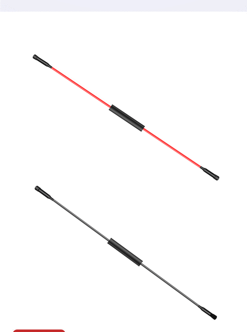 功能训练臂力棒飞力仕高频振动燃脂棒握力肌肉放松棒菲利斯锻炼棒红色