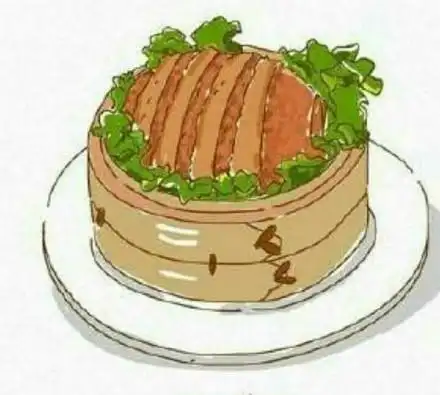 手绘江西各地特色美食