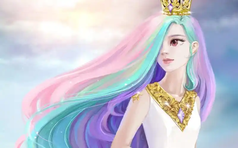 【procreate】小马宝莉拟人: 宇宙公主_哔哩哔哩_bilibili