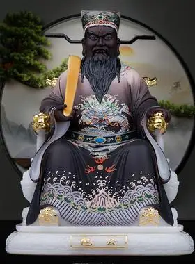 780限时月销 0淘宝店广东 潮州去看看铜禅阁纯铜包公神像包拯大人