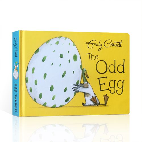 英文原版the odd egg奇怪的蛋emily gravett著我的宝贝蛋 获奖名家