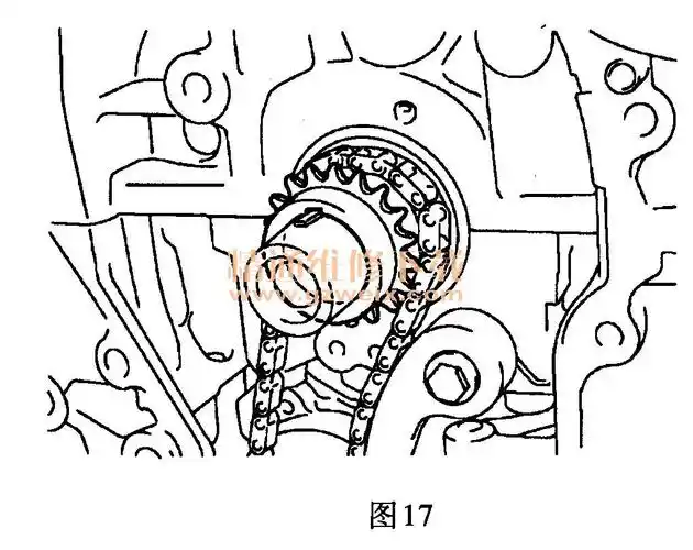 丰田凯美瑞24l2azfe发动机正时校对方法