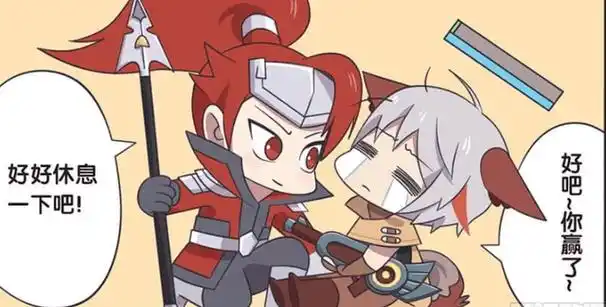 王者荣耀漫画:玄策为了肉而抛弃守约.守约:我太难了!