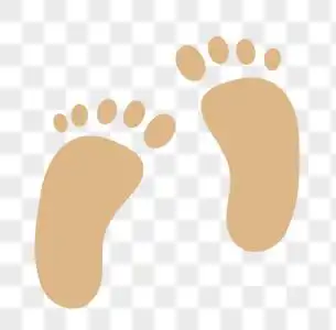 脚印素材雪 脚图片素材