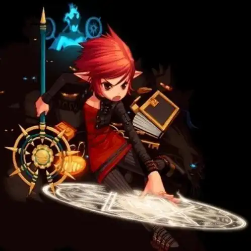 dnf的小魔女之元素师