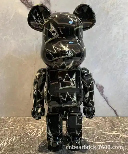 bearbrick1000pcm莱卡相机积木熊潮玩公仔暴力熊玩偶手办大摆件