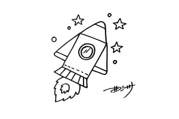 神舟飞船怎么画,图片,简笔画-学笔画