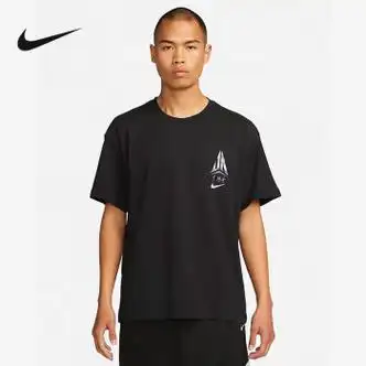 耐克nike短袖男夏季新款休闲透气圆领纯棉篮球运动t恤fj2320010fj