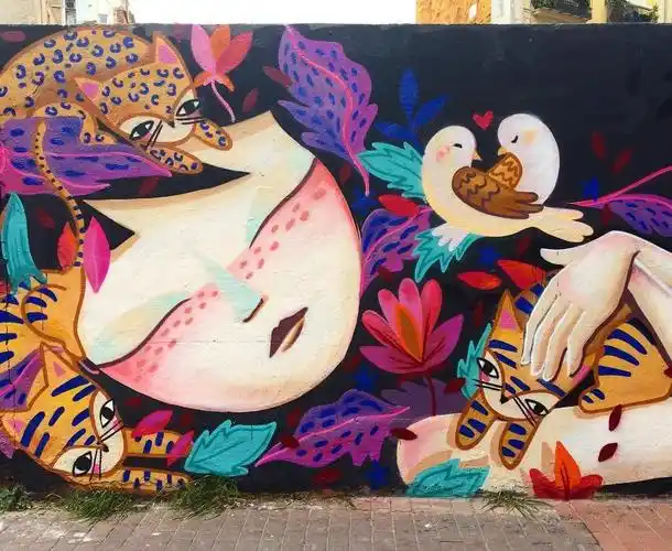 墙体彩绘对我们的生活会有影响吗_颜料