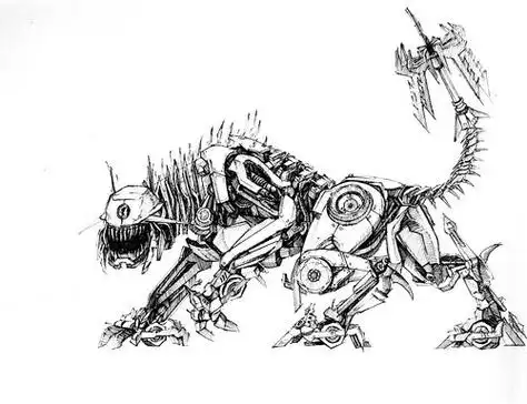 机械霸王龙简笔画机械霸王龙简笔画图片