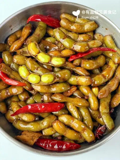 太好吃啦75自制卤毛豆夏天真的离不开它