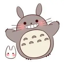 帮忙找一下这个系列的龙猫头像.