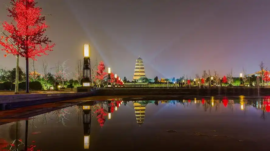 【图片9】《回西安过年,古城景观大雁塔篇》--蜂鸟论坛照片套图