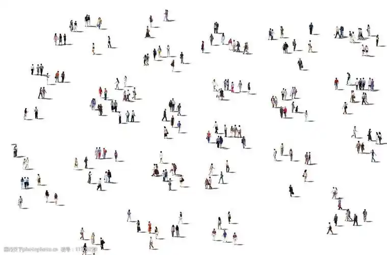 psd鸟瞰人物图片