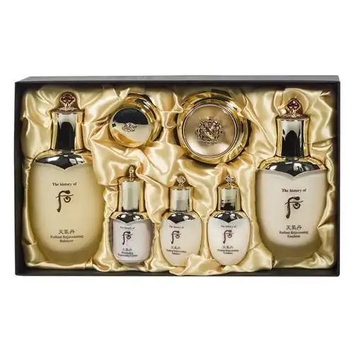 whoo后天气丹套盒套装韩国正品六三件套水乳霜中样抗皱紧致补水