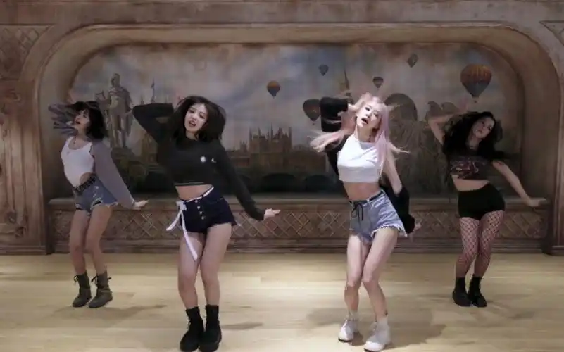 【4k 60帧】【blackpink】"lovesick girls"舞蹈练习室