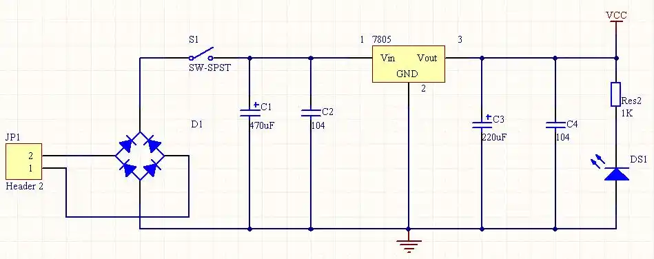 怎么制作5v的直流稳压电源