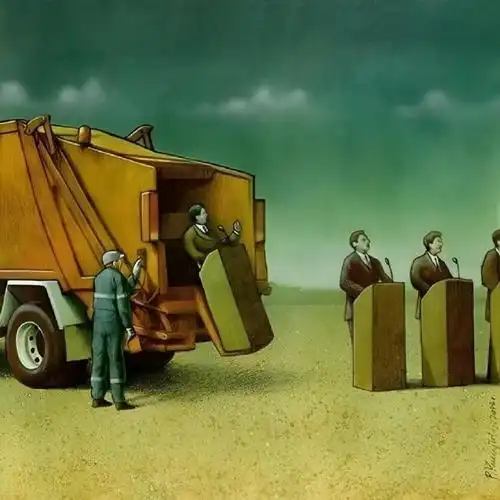 讽刺插画,揭露社会真相,你敢看吗?