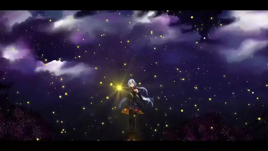 二次元希望梦想幼儿园学校高中大学初中毕业晚会唱歌跳舞大屏幕舞台