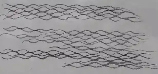 绘画中常见的水波纹画法!