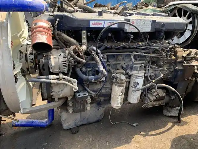 550马力潍柴p13国五发动机总成拆车件 二手潍柴wp13发动机缸内制动