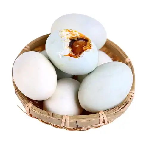 白洋淀鸭蛋双黄鸭蛋纯手工腌制咸鸭蛋8只装 顺丰包邮
