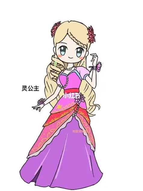 简笔画教程7515你喜欢的叶罗丽灵公主叶罗丽简笔画教程叶罗丽
