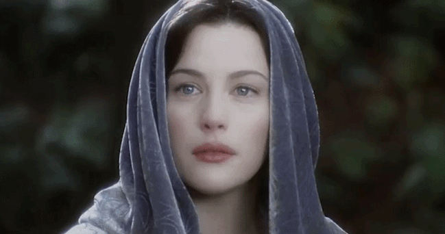 考古指环王里的精灵公主丽芙泰勒美得惊艳