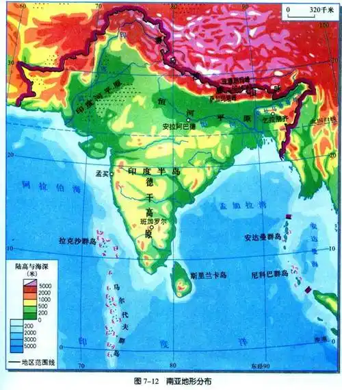 2,三大地形区