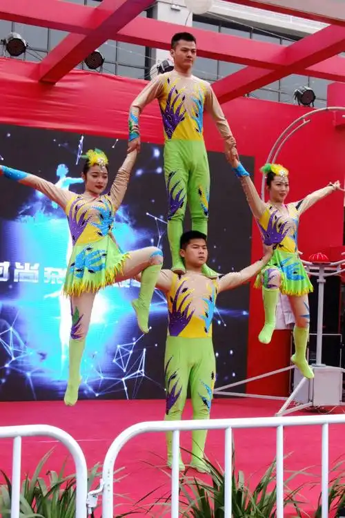 吴桥飞龙杂技表演