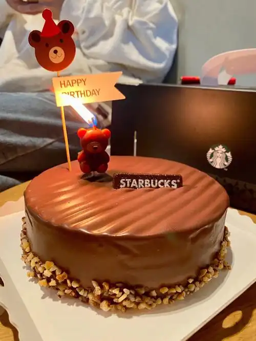 星巴克生日蛋糕