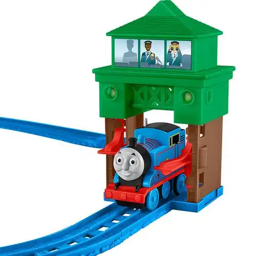 thomasfriends托马斯和朋友托马斯电动系列之竞速飞跃轨道套装dfl93