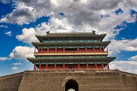 正阳门城楼图片