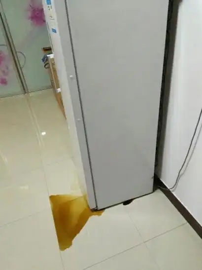海尔bd226w无霜冰箱结冰制冷效果差漏水给个说法