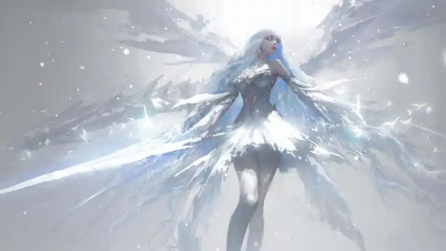 wallpaperengine青眼白龙少女动态壁纸