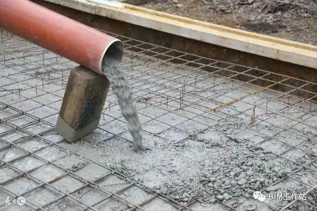 混凝土浇筑及注意事项