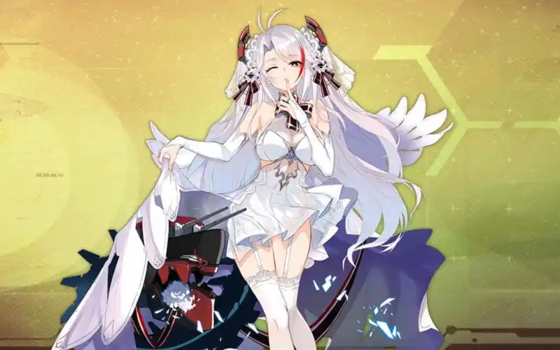 【碧蓝航线】欧根婚纱真好看wwwww_哔哩哔哩 (゜-゜)つロ 干杯~-bili