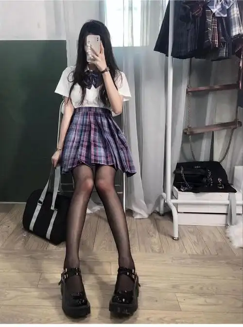 罗马圣仕新款jk水手服女学生装黑丝学姐jk制服格裙夏季性套装纯欲风格