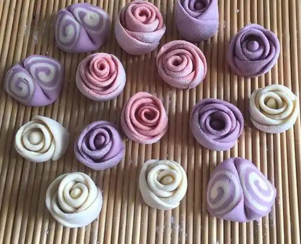 花色馒头