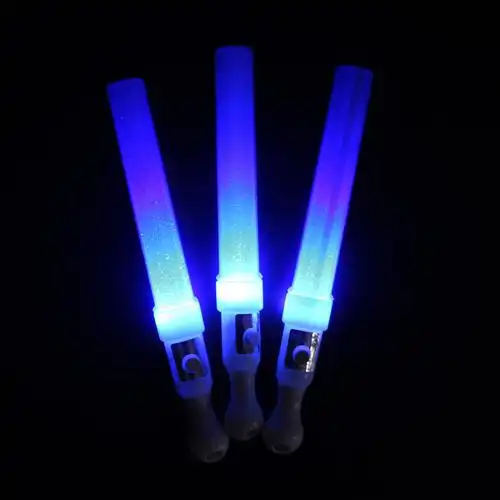 2022新款可狄荧光棒五月天演唱会荧光棒蓝色银光棒闪光星星五角莹光棒