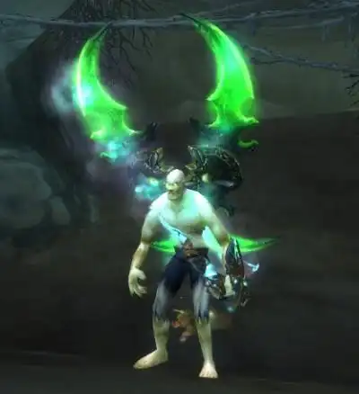 求魔兽世界亡灵盗贼女 拿着双蛋刀的tu pian