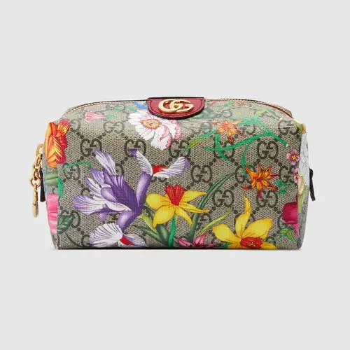 gucci 上架 gg flora 系列手袋:花卉图腾 & 老花帆布 - ibag · 包包