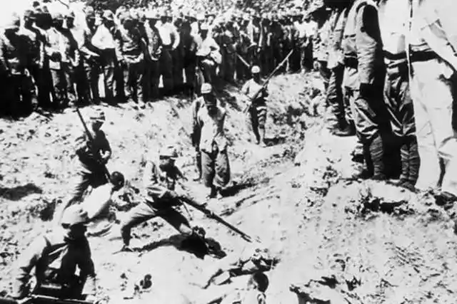 侵华日军老照片:图3犯下滔天罪行,图5俘虏妇女都不放过