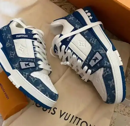 lv trainer 男鞋