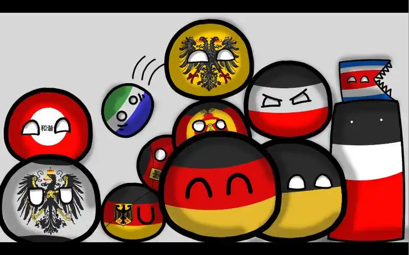 【波兰球】四十秒德意志历史_哔哩哔哩_bilibili