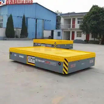 智能转运3吨电动转弯平车 电瓶四轮平车 无轨台车-阿里巴巴